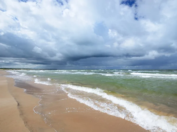 Baltic sea shore in Jurkalne — Stock Photo, Image