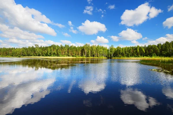 Bellissimo lago in Estonia — Foto Stock