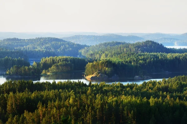 Landscape of Saimaa lake — Stock Photo, Image