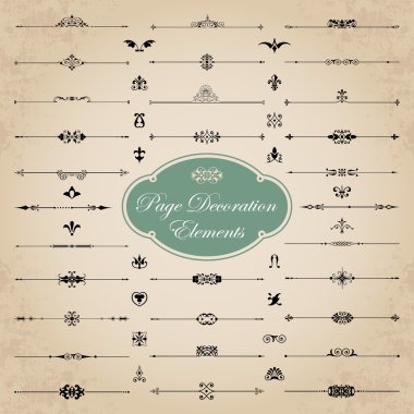 Sayfa süsleme elemanları