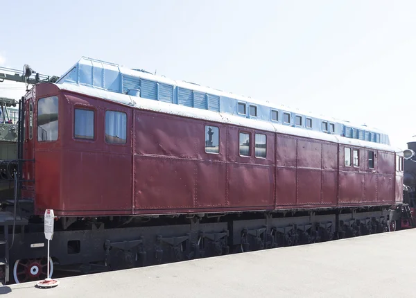 最初のソビエトの機関車です。サンクト ・ ペテルブルグ. — ストック写真