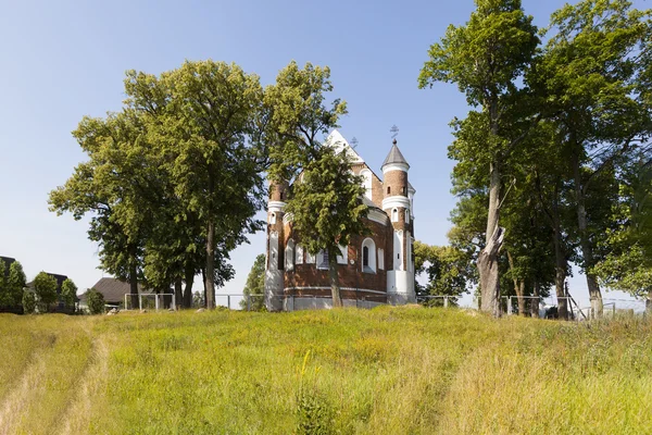 Church of the Nativity of the Virgin. Murovanka. Belarus. — Stock Photo, Image