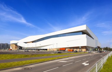 St. Petersburg, Rusya - 21 Ağustos 2016: Fotoğraf Ohta Mall