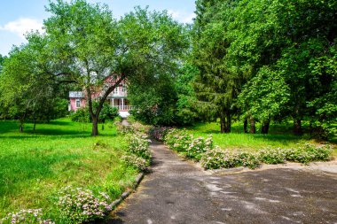 NM Przhevalsky Müzesi. Przhevalskoe köyü, Smolensk bölgesi. Çekim tarihi: 11 Temmuz 2020