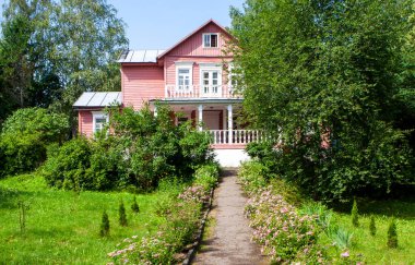 NM Przhevalsky Müzesi. Przhevalskoe köyü, Smolensk bölgesi. Çekim tarihi: 11 Temmuz 2020