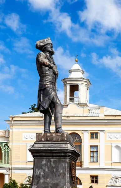 Pavlovsk Rusia Agosto 2020 Foto Del Monumento Emperador Pablo — Foto de Stock