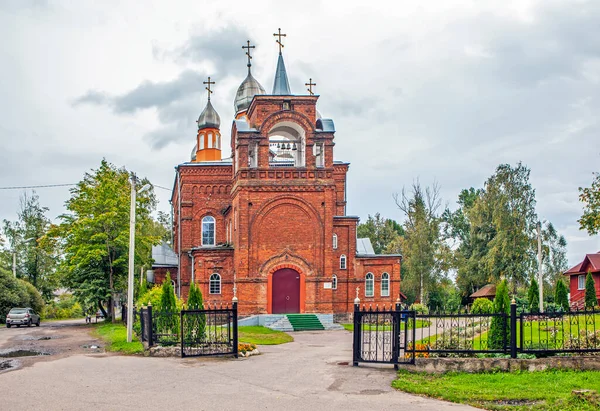 神の母のカザンアイコンの教会 チュドヴォの街 ノヴゴロド地方 ロシア撮影日2020年9月12日 — ストック写真