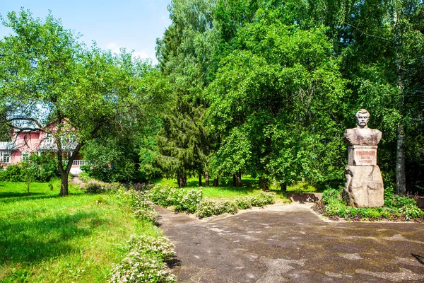 Monument Maison Musée Przhevalsky Village Przhevalskoe Région Smolensk Russie Date — Photo