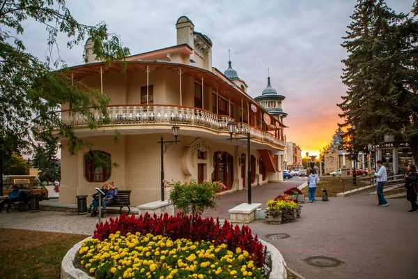 Gukasovs Kafé Pjatigorsk Stavropolregionen Ryssland Datum För Fotografering Oktober 2020 — Stockfoto