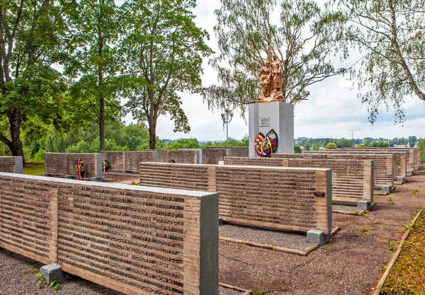 Memorial Lidova Gora Velizh Stad Regio Smolensk Rusland Datum Van — Stockfoto