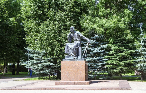 Monument Fyodor Kon Smolensk Russia Date Shooting July 2020 — Stock Photo, Image