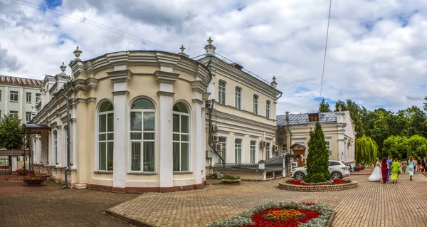 Bröllopspalatset Engelhardt House Utsikt Från Gården Smolensk Ryssland Datum För — Stockfoto