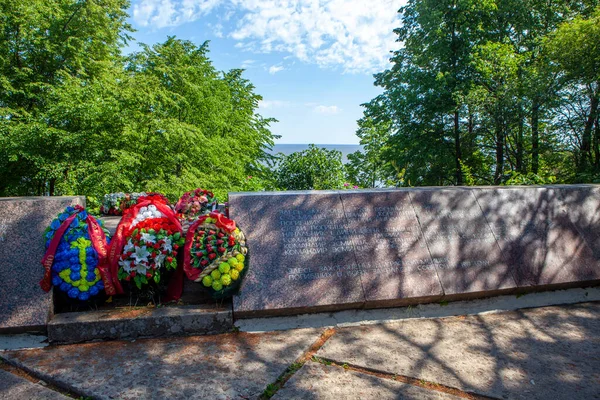 Memorial Red Navy Red Army Soldiers Who Died Civil War — Stock Photo, Image