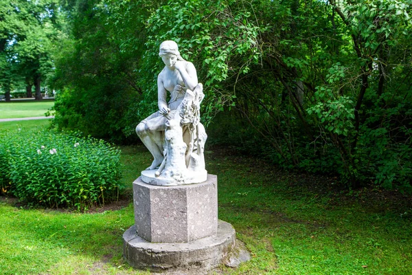 Sculpture Herminia Pavlovsk Petersburg Russia Date Shooting Aug 2020 — Foto Stock