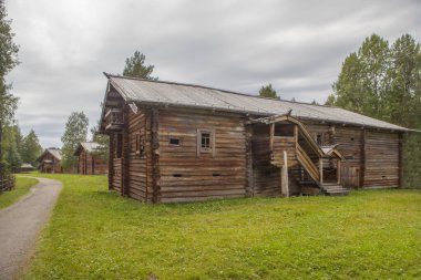 MALYE KORELY, RUSSIA - 21 AĞUSTOS 2017: Fotoğraf: Klokotova V.Y.A., 1879.
