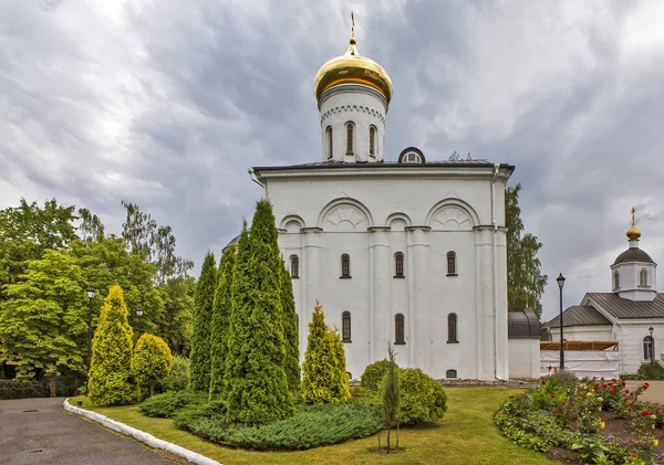 Transfiguration Church Spaso Euphrosyne Monastery Polotsk Belarus Date Shooting Jul — Foto de Stock