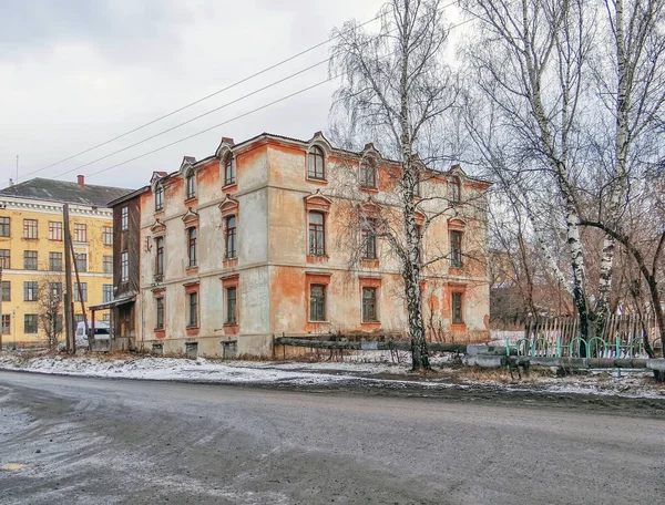 Safonov House Alapaevsk Sverdlovsk Region Russia Date Shooting April 2013 — Stock Photo, Image