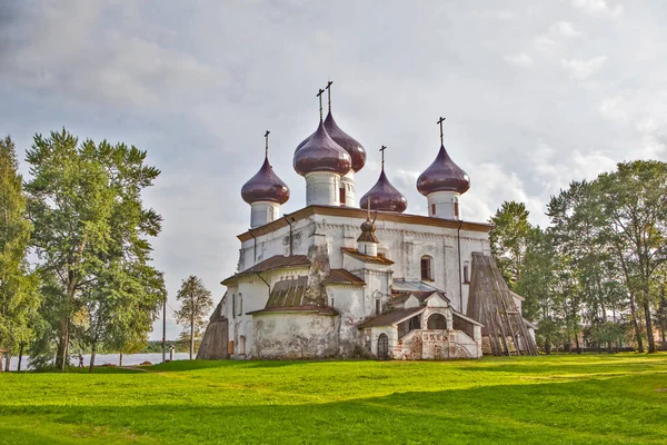 Narození Kristovy Katedrály Kargopol Archangelská Oblast Rusko Datum Zařazení Srpen — Stock fotografie