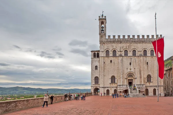 Gubbio Italien Maj 2014 Foto Palazzo Dei Console — Stockfoto