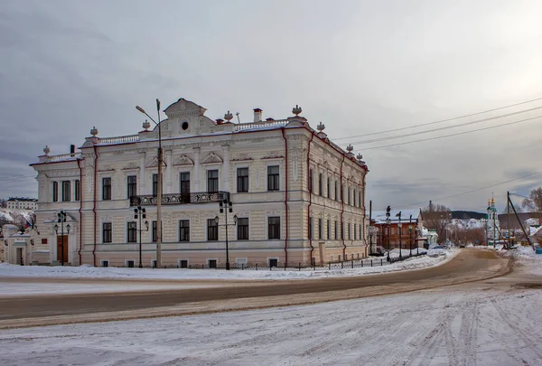 Tobolsk Haus Der Kaufleute Kornilovs Der Mira Straße Russland 2018 — Stockfoto