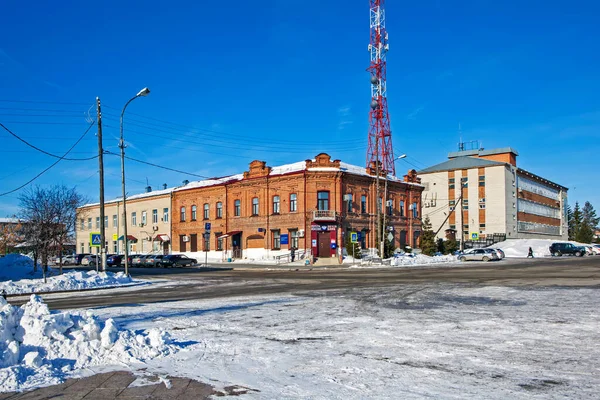 Mansión Del Comerciante Myasnikova Yalutorovsk Región Tyumen Rusia 2018 — Foto de Stock