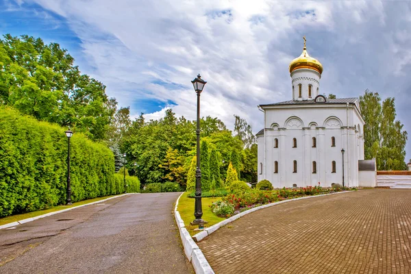 Transfiguration Church Spaso Euphrosyne Monastery Polotsk Belarus Date Shooting Jul — Stockfoto