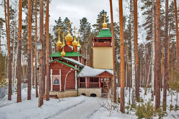 Ekaterinburg Rusia Marzo 2014 Foto Iglesia Puerta Del Icono Ibérico — Foto de Stock