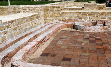 BULGAR, RUSSIA - 25 Mayıs 2019: Fotoğraf: Doğu Odası (Han Hamamı).