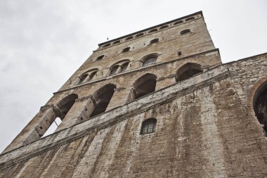Palazzo dei konsolu. Gubbio. İtalya. Çekim tarihi 7 Mayıs 2014