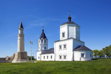BULGAR, RUSSIA - 25 Mayıs 2019: Varsayım Kilisesi Fotoğrafı.