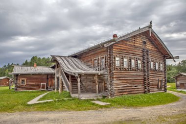 MALYE KORELY, RUSSIA - 21 AĞUSTOS 2017: Fotoğraf: Klokotova V.Y.A., 1879.