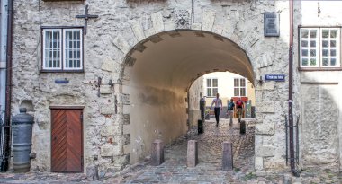 İsveç kapısı. Riga. - Letonya. Çekim tarihi: 22 Ağustos 2018