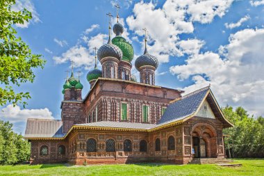 Church of John the Baptist in Tolchkovo. Yaroslavl. Golden ring. Russia.Date of shooting June 27, 2018
