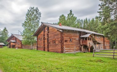 MALYE KORELY, RUSSIA - 21 AĞUSTOS 2017: Fotoğraf: Klokotova V.Y.A., 1879.