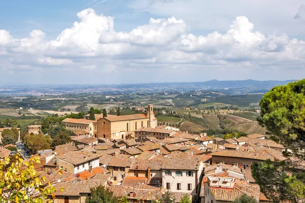 Paisajes Accidentados Toscana Italia —  Fotos de Stock