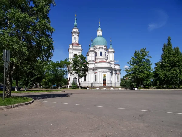Catedral Catarina Kingisepp Região Leningrado Russia Data Tiroteio Junho 2013 — Fotografia de Stock