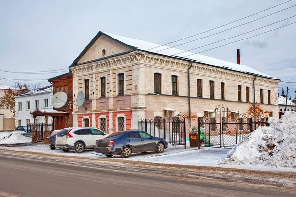 Haus Für Die Diener Des Kaufmanns Kornilow Kirow Straße Tobolsk — Stockfoto