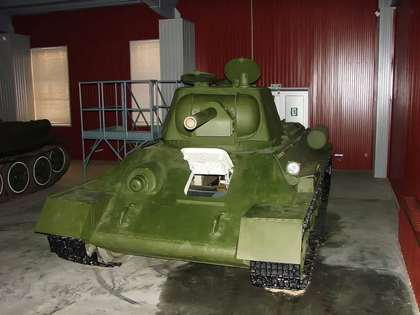 Soviet Medium Tank Muzeum Pojazdów Pancernych Niżny Tagil Obwód Swierdłowski — Zdjęcie stockowe