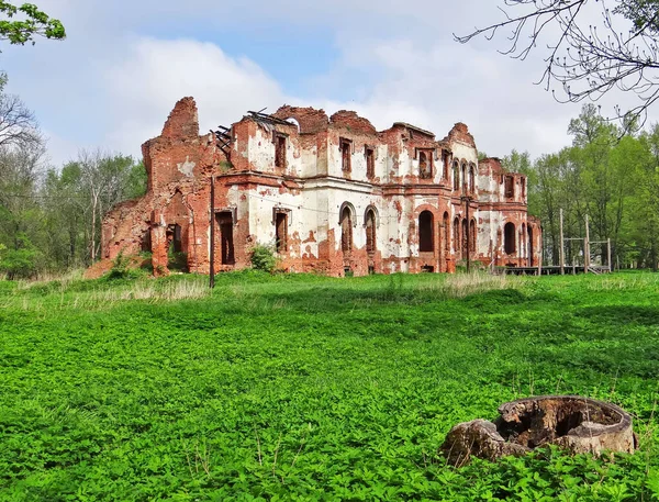 Mansão Gostilitsa Aldeia Gostilitsy Distrito Lomonosov Região Leningrado Russia Data — Fotografia de Stock