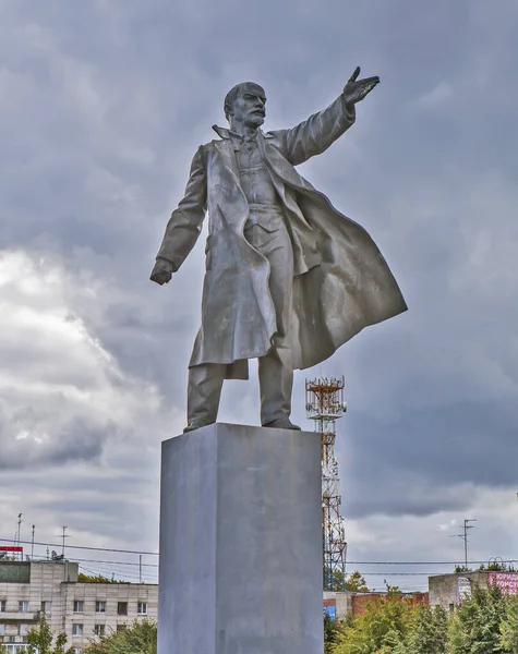 Kirovsk Rússia Setembro 2015 Foto Último Lenine Urss — Fotografia de Stock