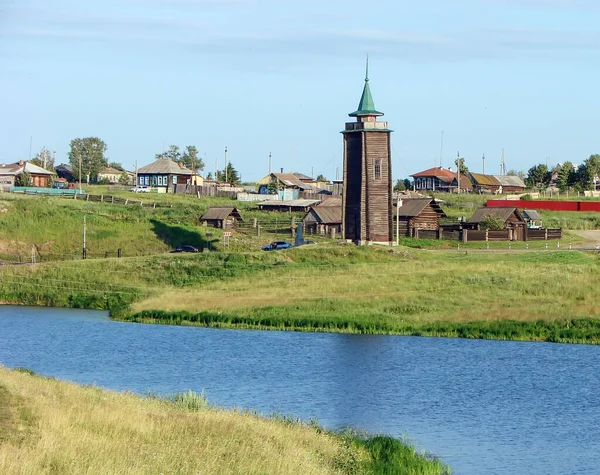 Nizhne Sinyachikhinsky Museum Reserve Byn Nizhnyaya Sinyachikha Sverdlovsk Regionen Ryssland — Stockfoto