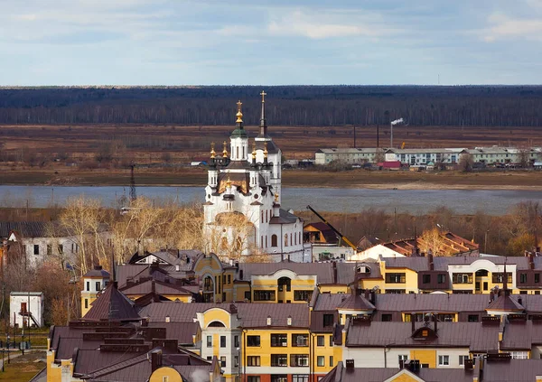 Church Zacharias Elizabeth Resurrection Church City Tobolsk Tyumen Region Russia — Stock Fotó