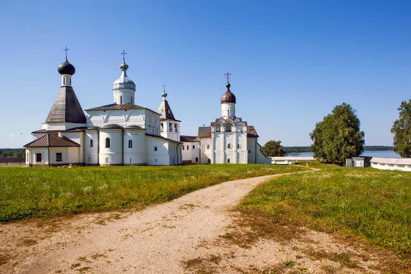 Old Wooden Church Village — Stock Photo, Image