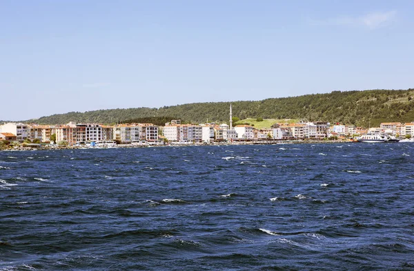 Coast Aegean Sea Troy Turkey Date Shooting May 2015 — Fotografia de Stock