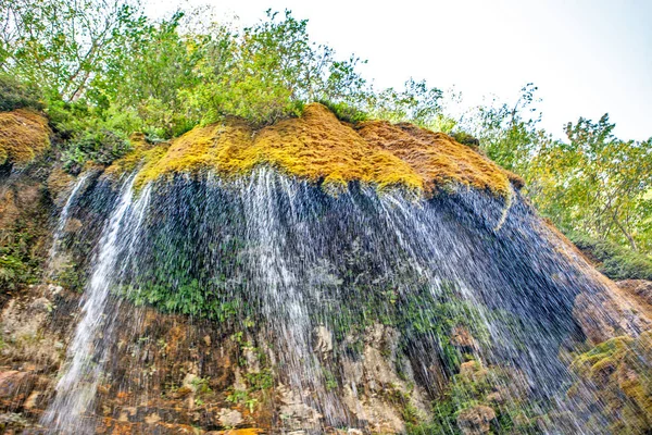 Waterval Sulak Rivier Sulak Canyon Dagestan Datum Van Opname Oktober — Stockfoto