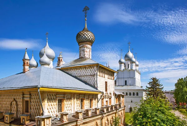 Assumption Cathedral Rostov Kremlin Rostov Russia — Stock Photo, Image
