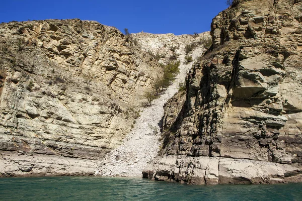 Sulak Rivier Sulak Canyon Dagestan Datum Van Opname Oktober 2020 — Stockfoto