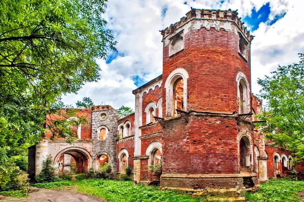 Het Huis Van Baron Wrangel Torosovo Regio Leningrad Rusland — Stockfoto