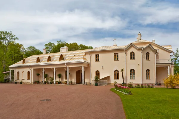 Farmer Palace Alexandria Park Peterhof Petersburga Rosja Data Strzelaniny Czerwca — Zdjęcie stockowe