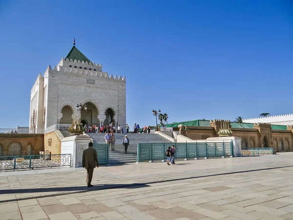 Rabat Morocco Juni 2013 Foto Mohammed Mausoleum — Stockfoto